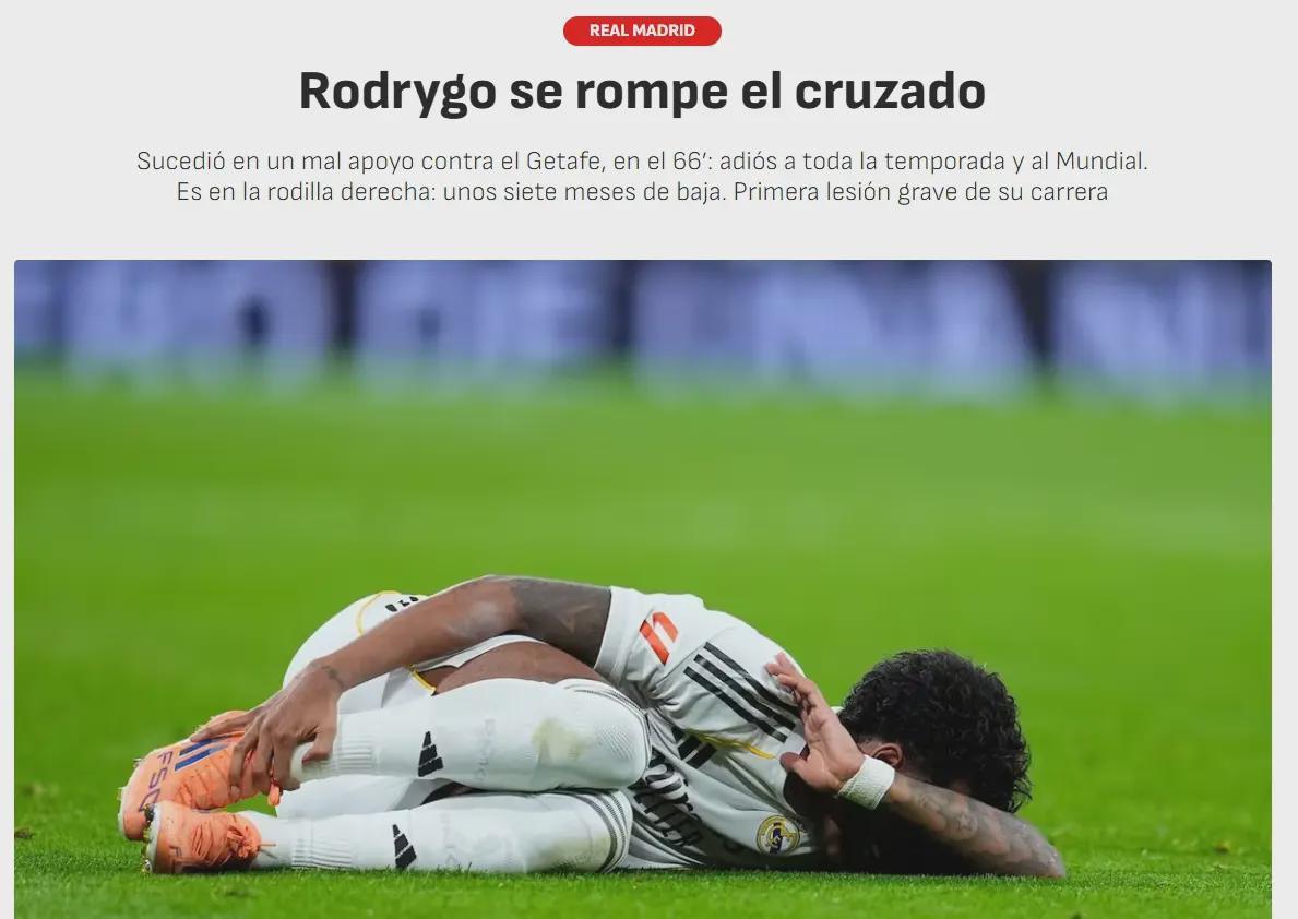 半岛体育中国官网-罗德里戈重伤梦碎世界杯：三年前旧伤埋雷，皇马医疗决策引质疑！